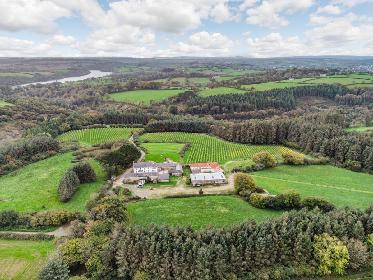 Tregoninny Vineyard And Woodland Farmhouse Truro Exterior photo